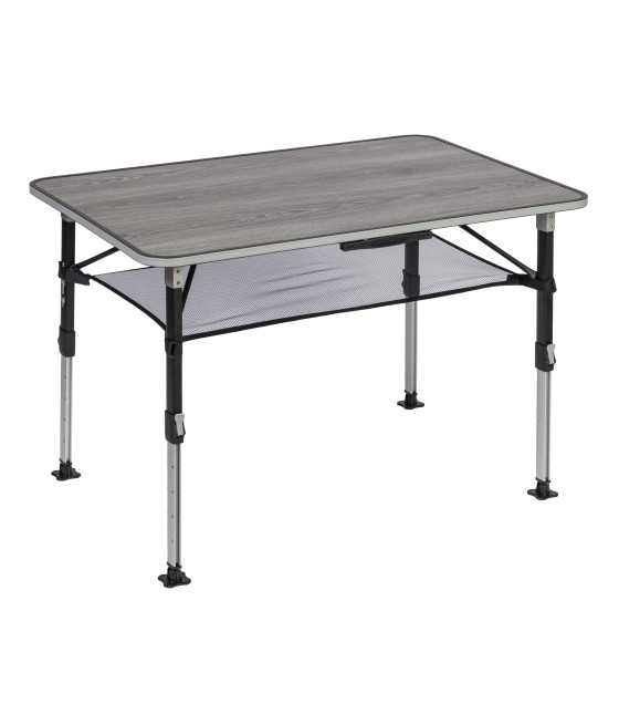 Brunner ELU NG 100 – Tavolo pieghevole in alluminio 100×70 cm regolabile in altezza