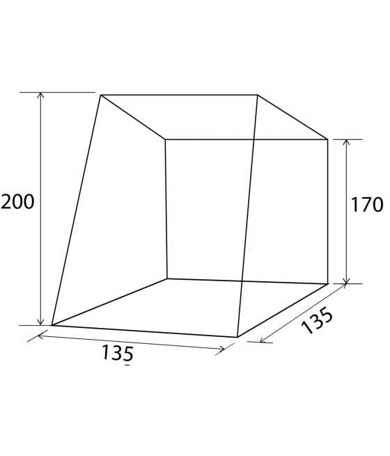 Tenda posteriore Pilote