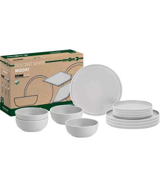 Midday Set Dolomit White