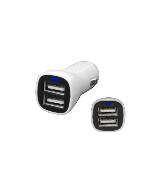 Adattatore Veicolare 12 &24V con 2 uscite USB 3.1A