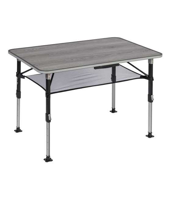 Brunner ELU NG 100 – Tavolo pieghevole in alluminio 100×70 cm regolabile in altezza