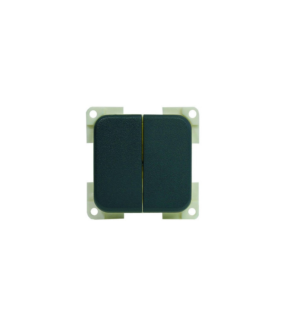 MC2N Interruttore unipolare doppio grigio