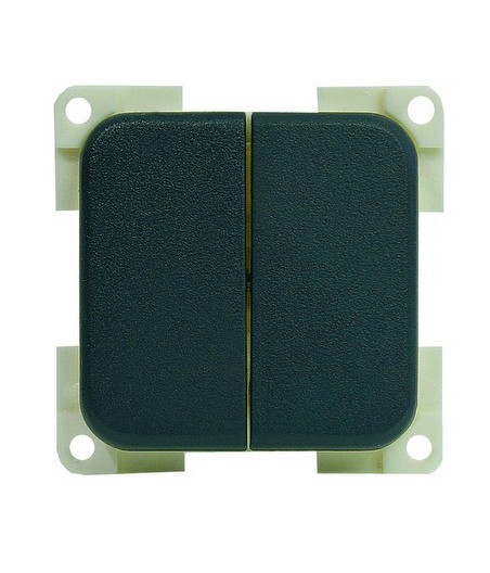 MC2N Interruttore unipolare doppio grigio