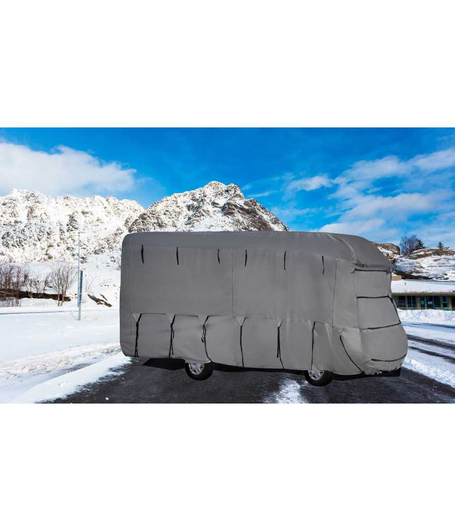 Brunner Camper Cover SI 6M 650–700 cm – Telo invernale TNT 4 strati per camper semintegrali