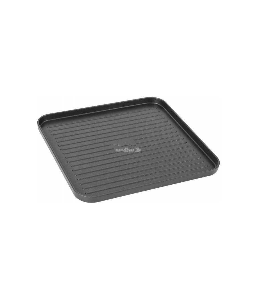 Fornello Brunner Powerkook GP 30 mbar con piastre grill 2 fuochi